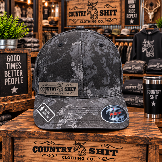 Flexfit Hat-Poseidon Black