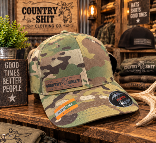 Flexfit Hat- Multicam Green