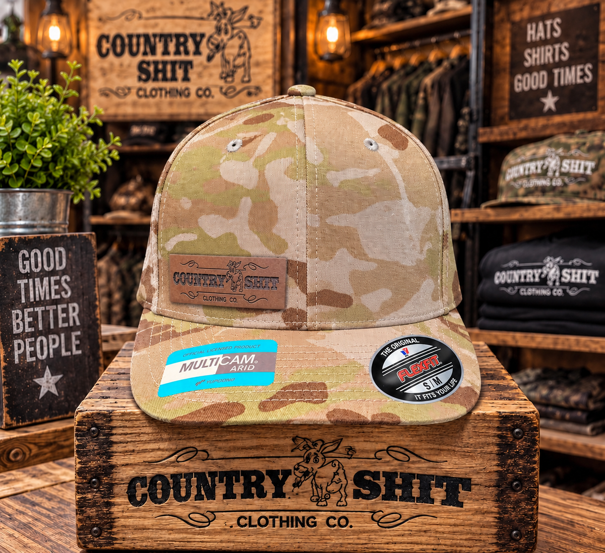 Flextfit Hat-Multicam Arid
