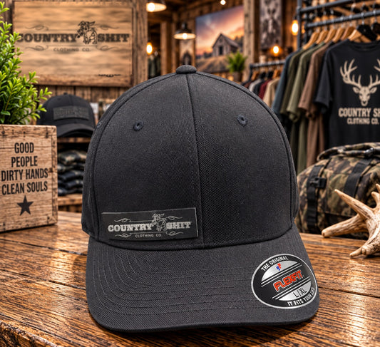 Flexfit Hat, Black Cool & Dry ("The OG")