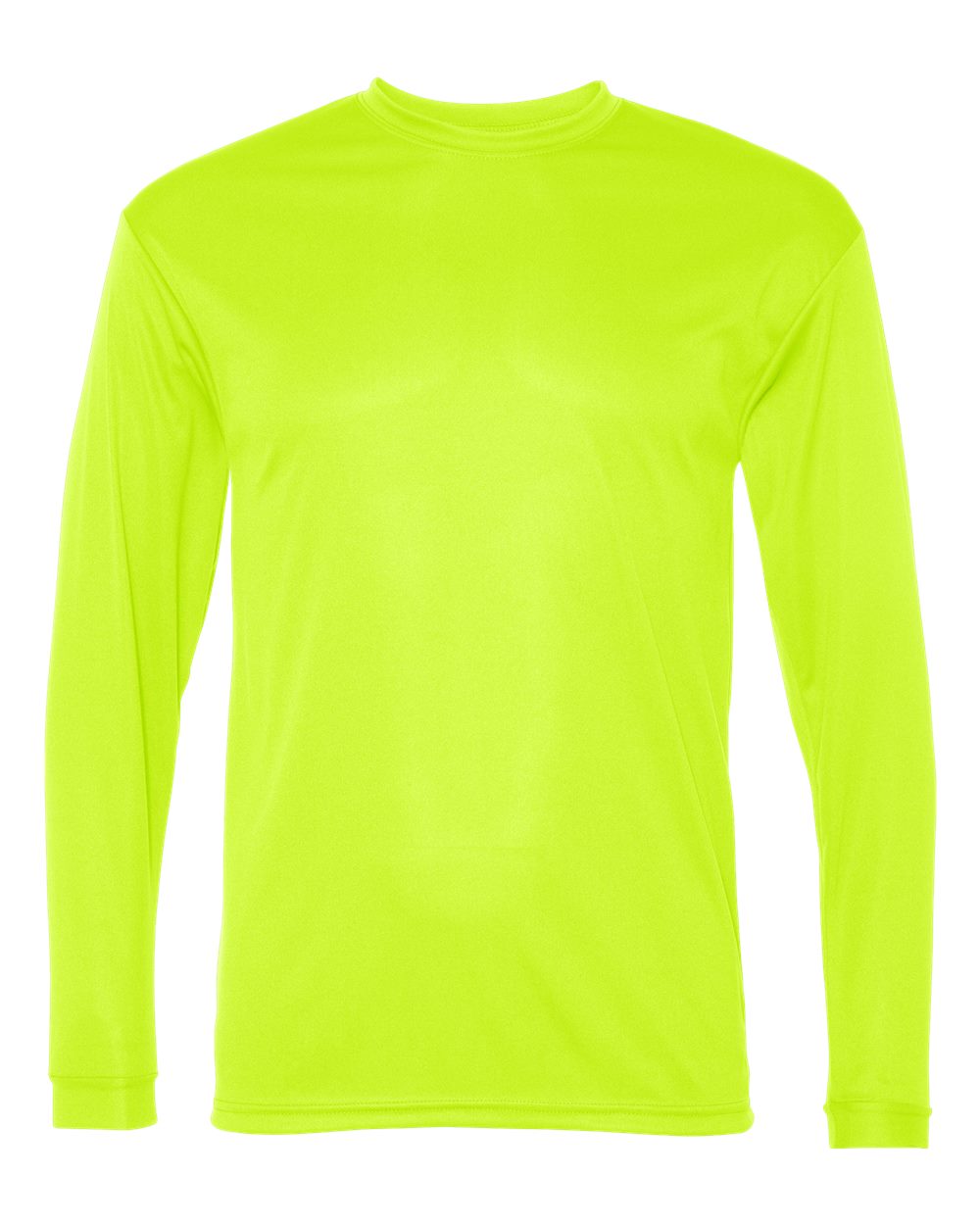 Performance Long Sleeve Shirt- Safety Yellow