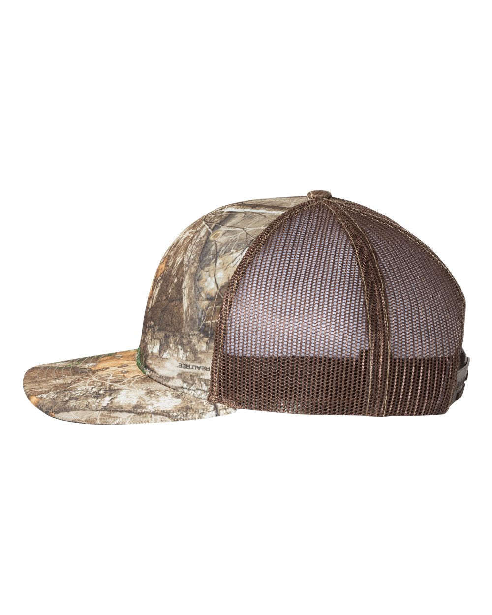 Camo w/ Brown Richardson Snapback Hat