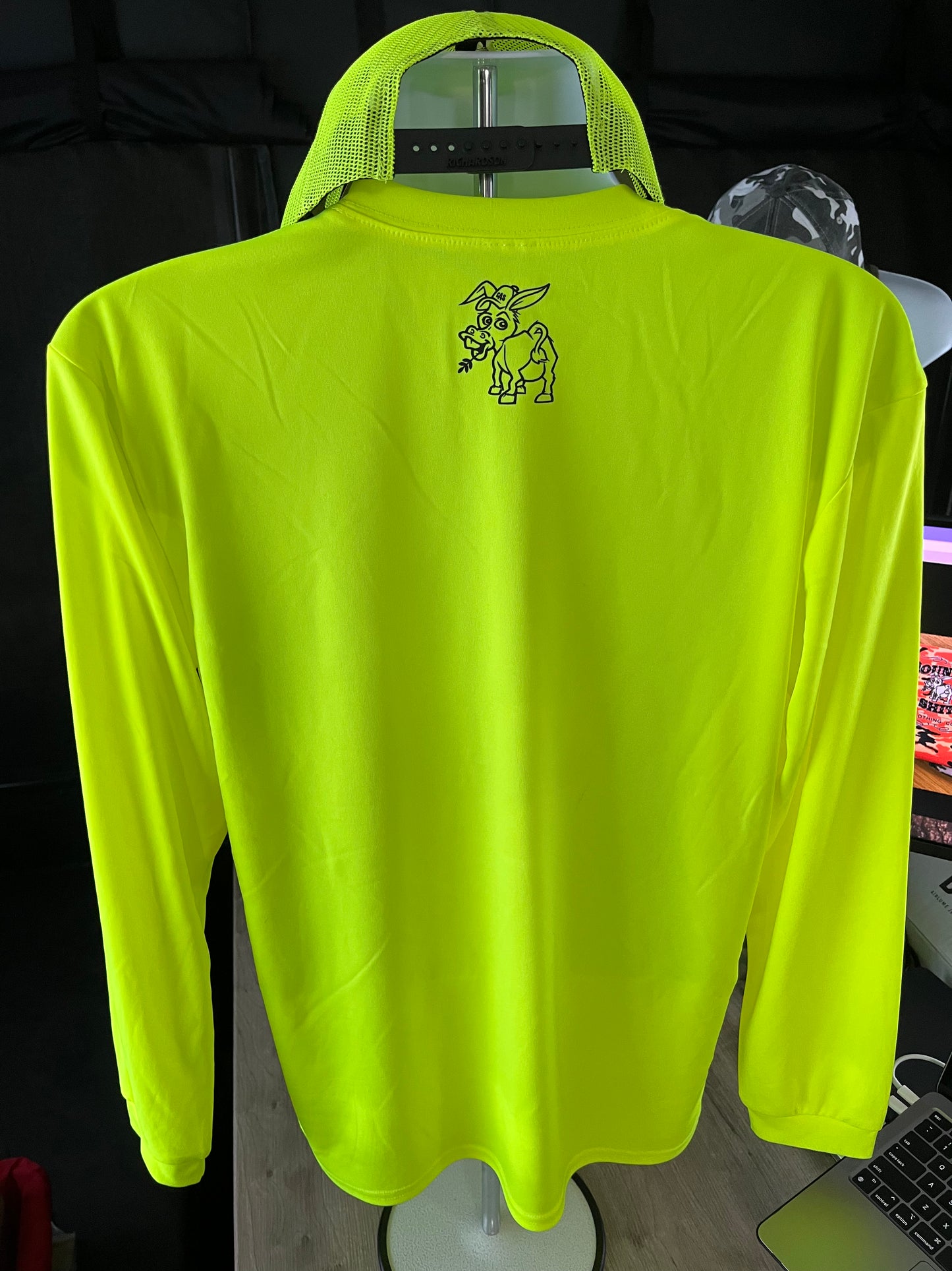 Performance Long Sleeve Shirt- Safety Yellow