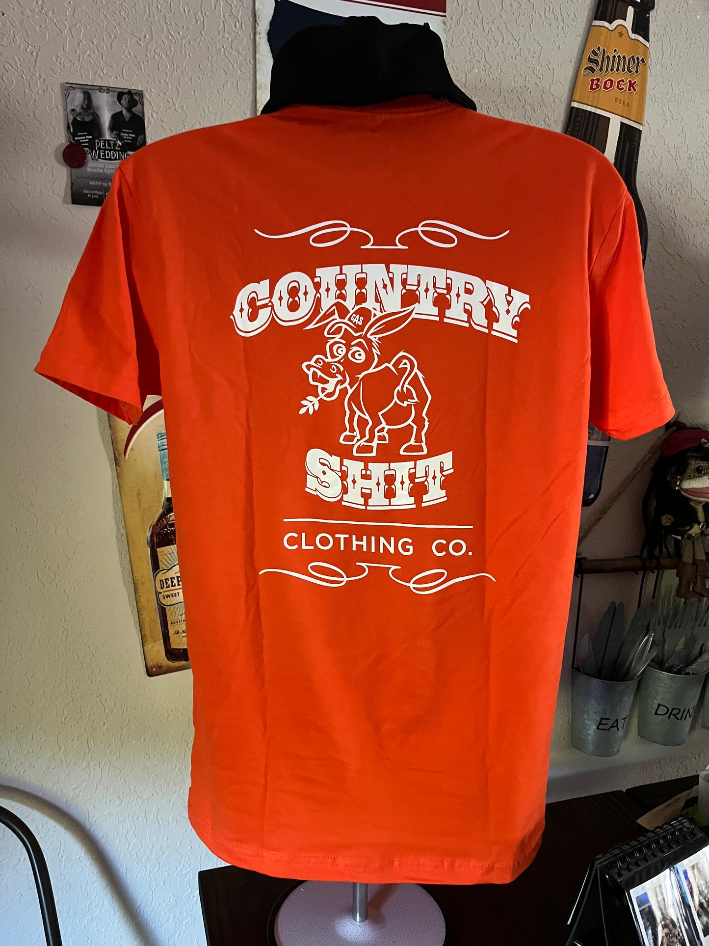 Short Sleeve Crew Orange