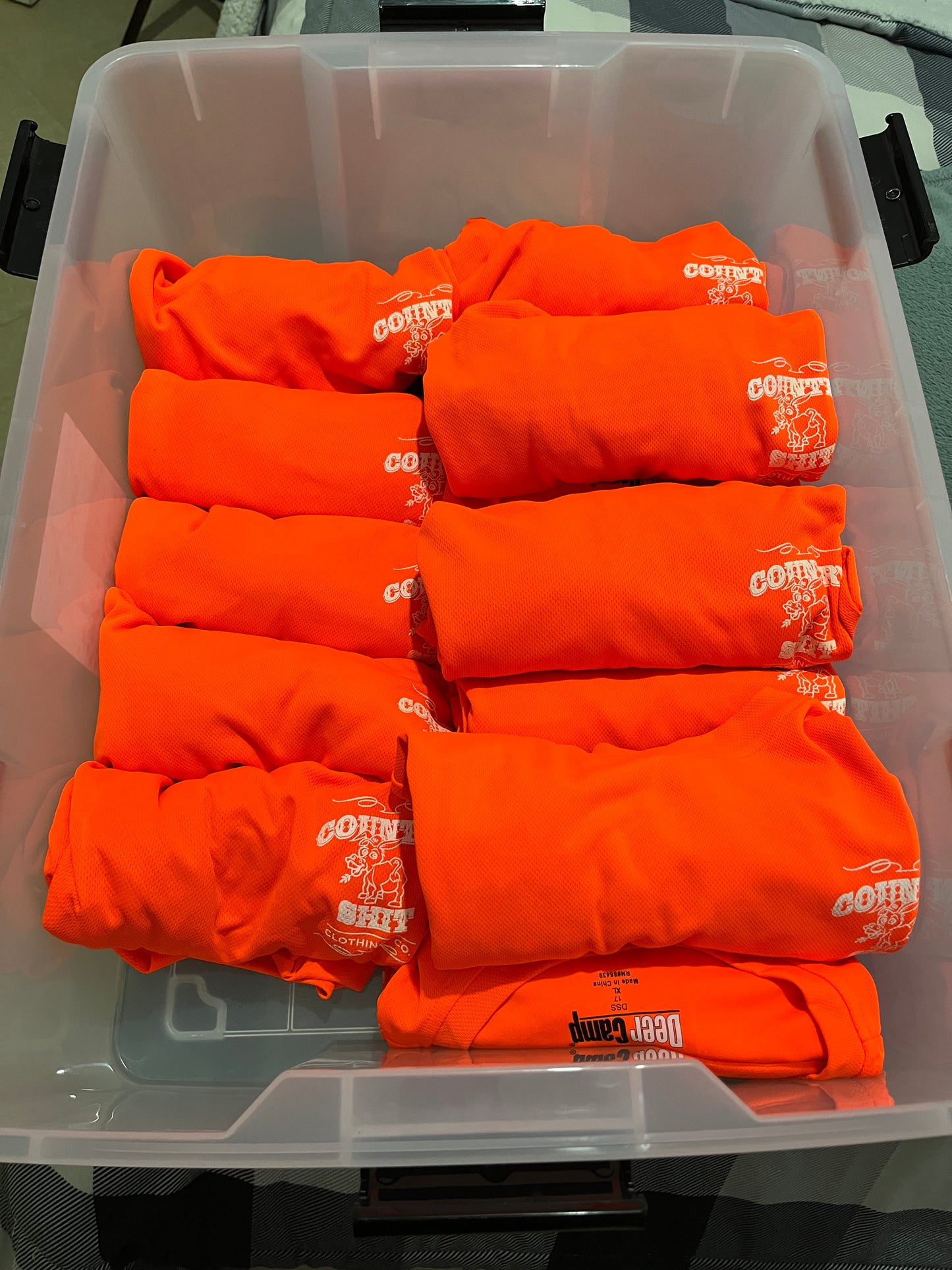 Short Sleeve Crew Orange